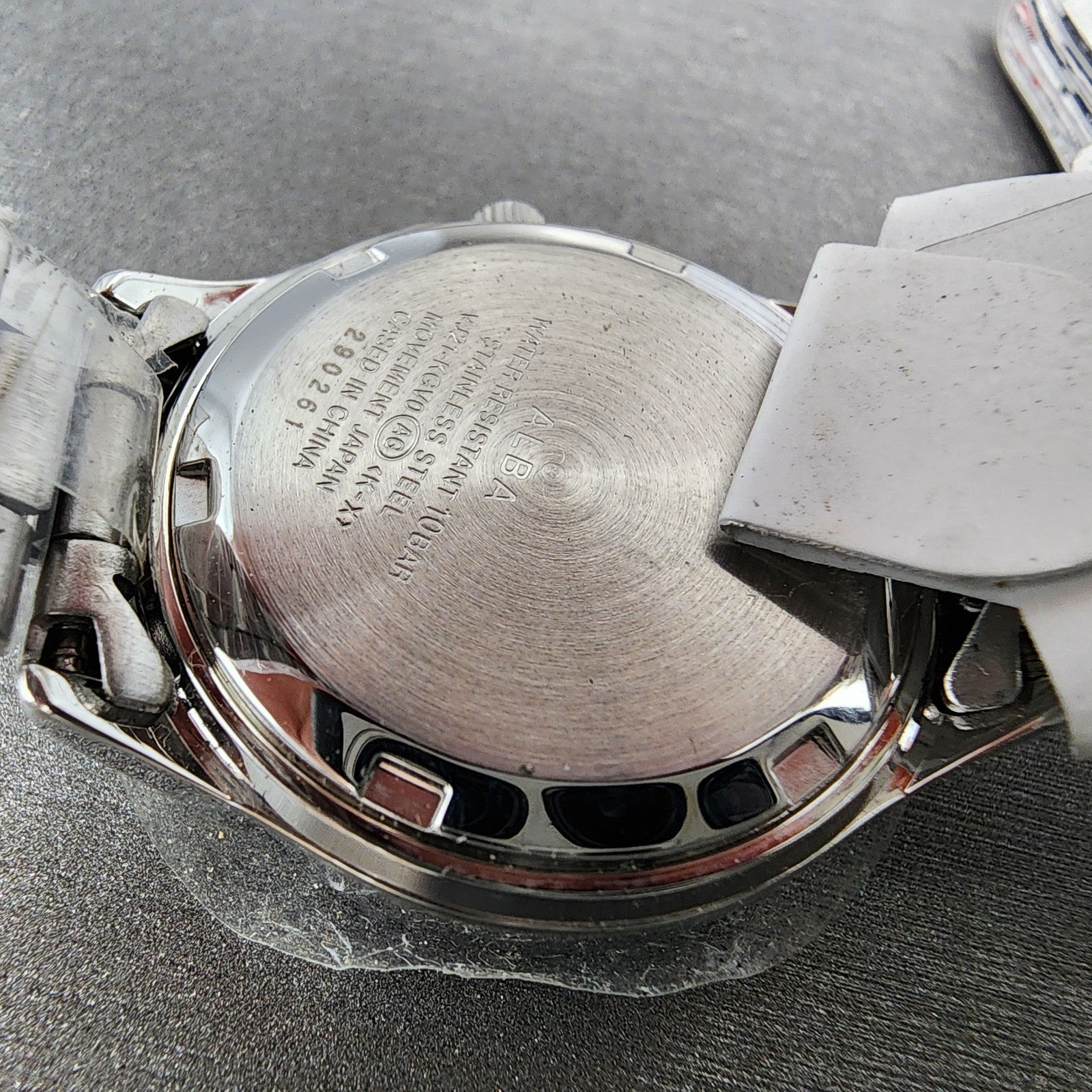 Seiko Alba Watch Women 30mm White Dial Silver Tone VJ21KGV0 New Battery12
