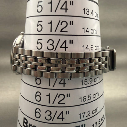 Seiko Exceline Watch Women 24mm MOP Dial Silver Tone Round 4J41-0030 New Battery9