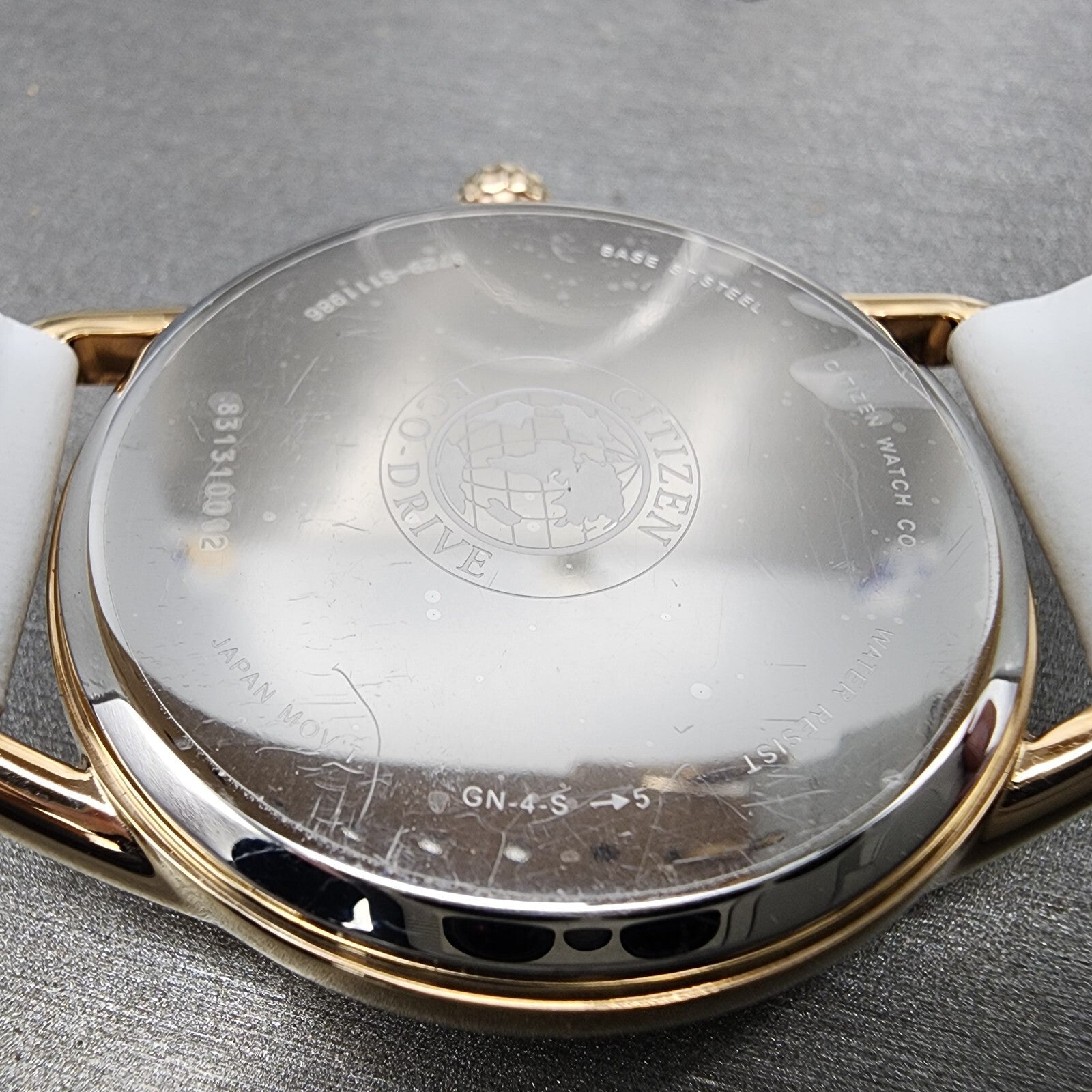 Citizen EcoDrive Watch Women 38mm Silver Dial Rose Gold Tone Daydate Round Runs11