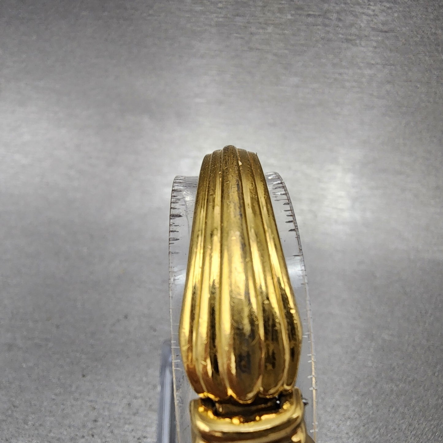 Seiko Watch Women 16mm White Dial Gold Tone Oval Y1505n90 New Battery4