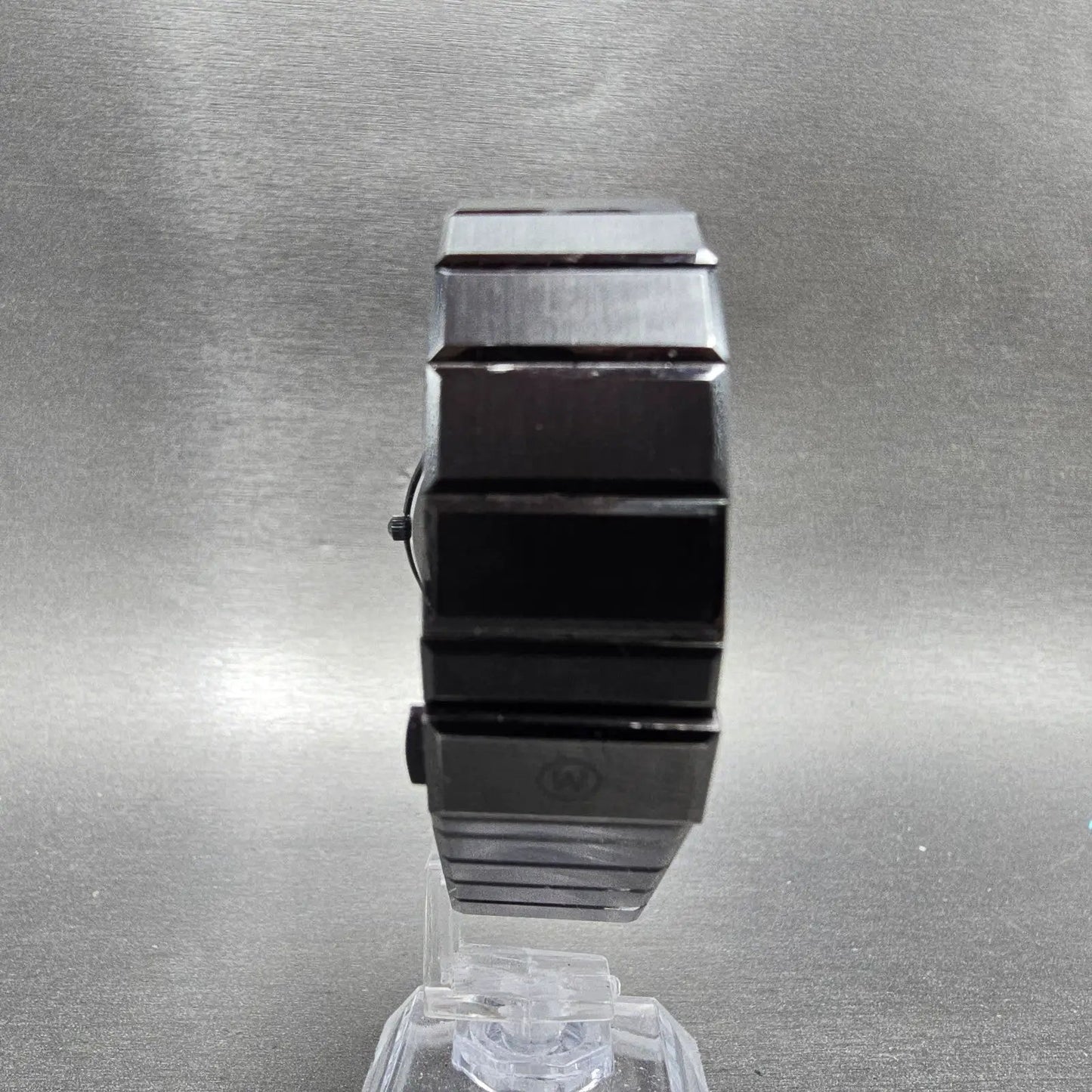 Movado Museum Watch Men 32mm Black Dial Black Tone Round 84-40-880-A PARTS8