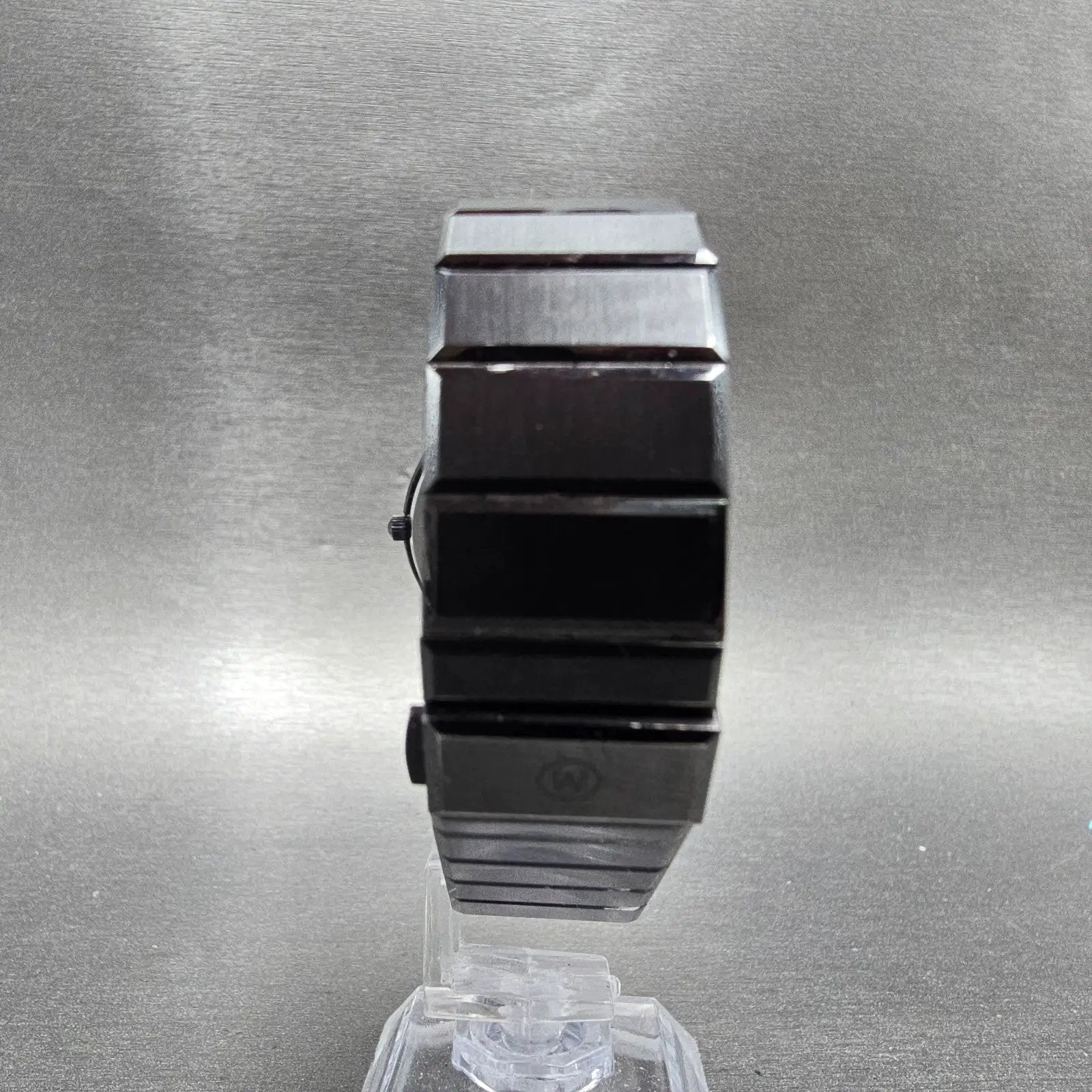 Movado Museum Watch Men 32mm Black Dial Black Tone Round 84-40-880-A PARTS8