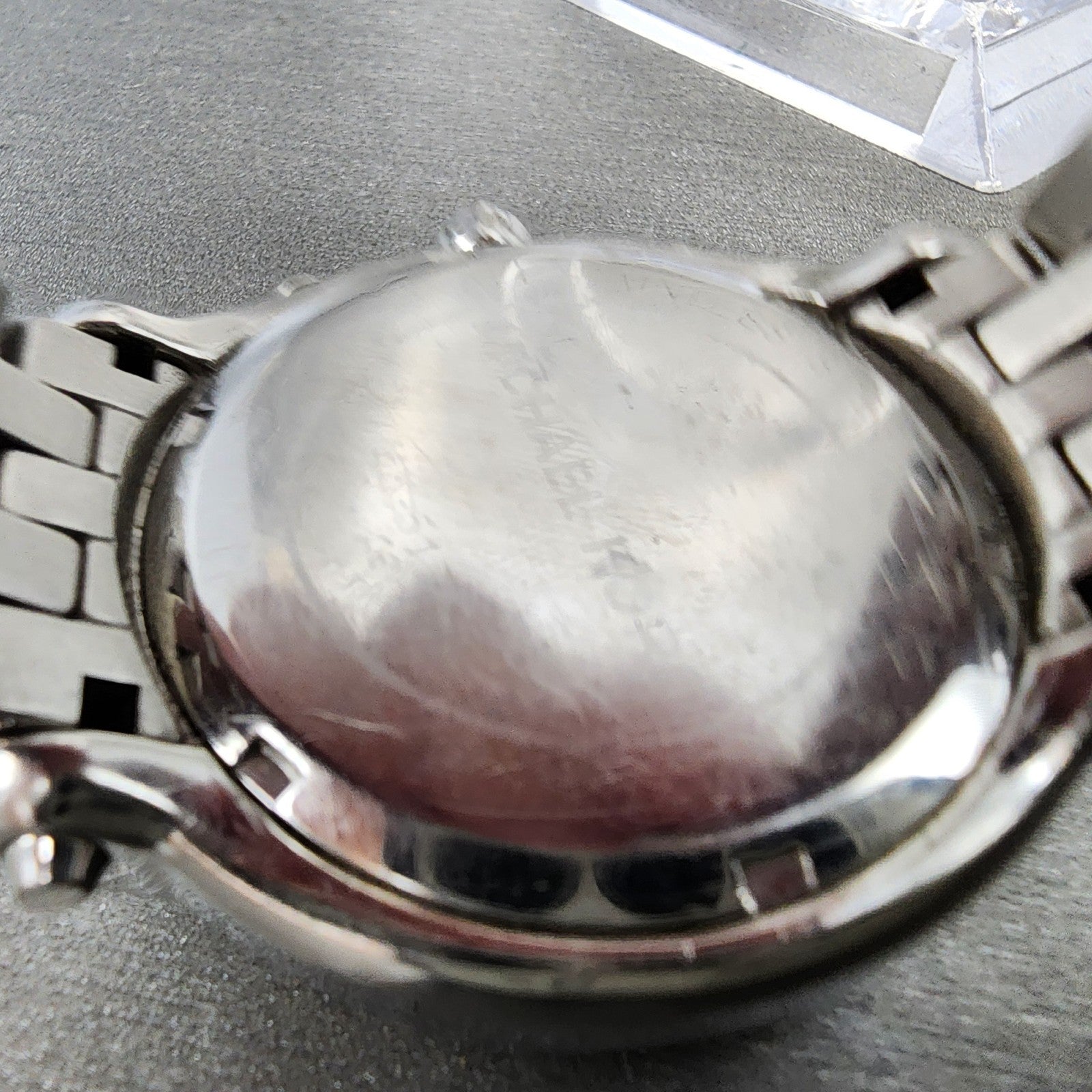 Michael Kors Chronograph Watch Women 41mm White Dial Silver Date MK5171 New Batt9