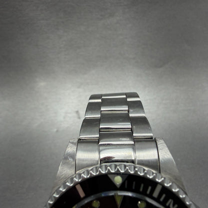 Invicta Pro Diver Watch Men 40mm Black Dial Silver Tone Date 8926 Automatic Runs4