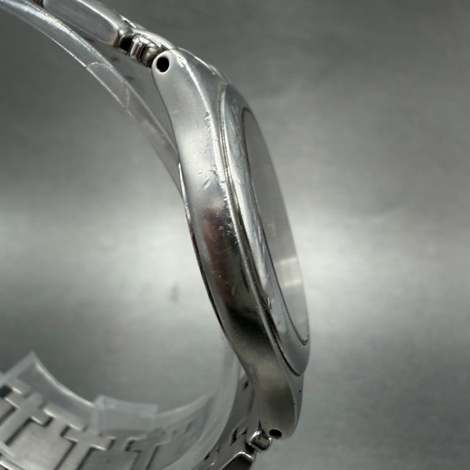 Movado Museum Watch Men 33mm Black Dial Silver Tone Round 84.e4.9872 New Battery3