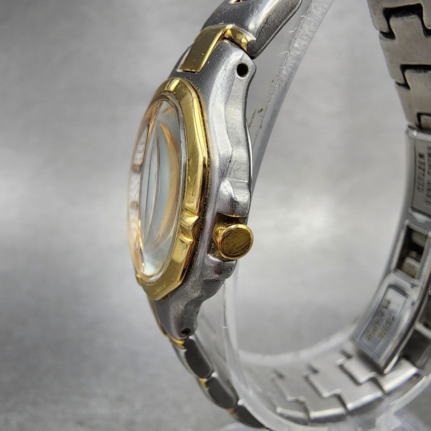 Citizen Elegance Watch Women 24mm Silver Dial Two Tone 5930S65521 New Battery2