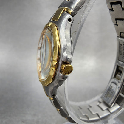 Citizen Elegance Watch Women 24mm Silver Dial Two Tone 5930S65521 New Battery2