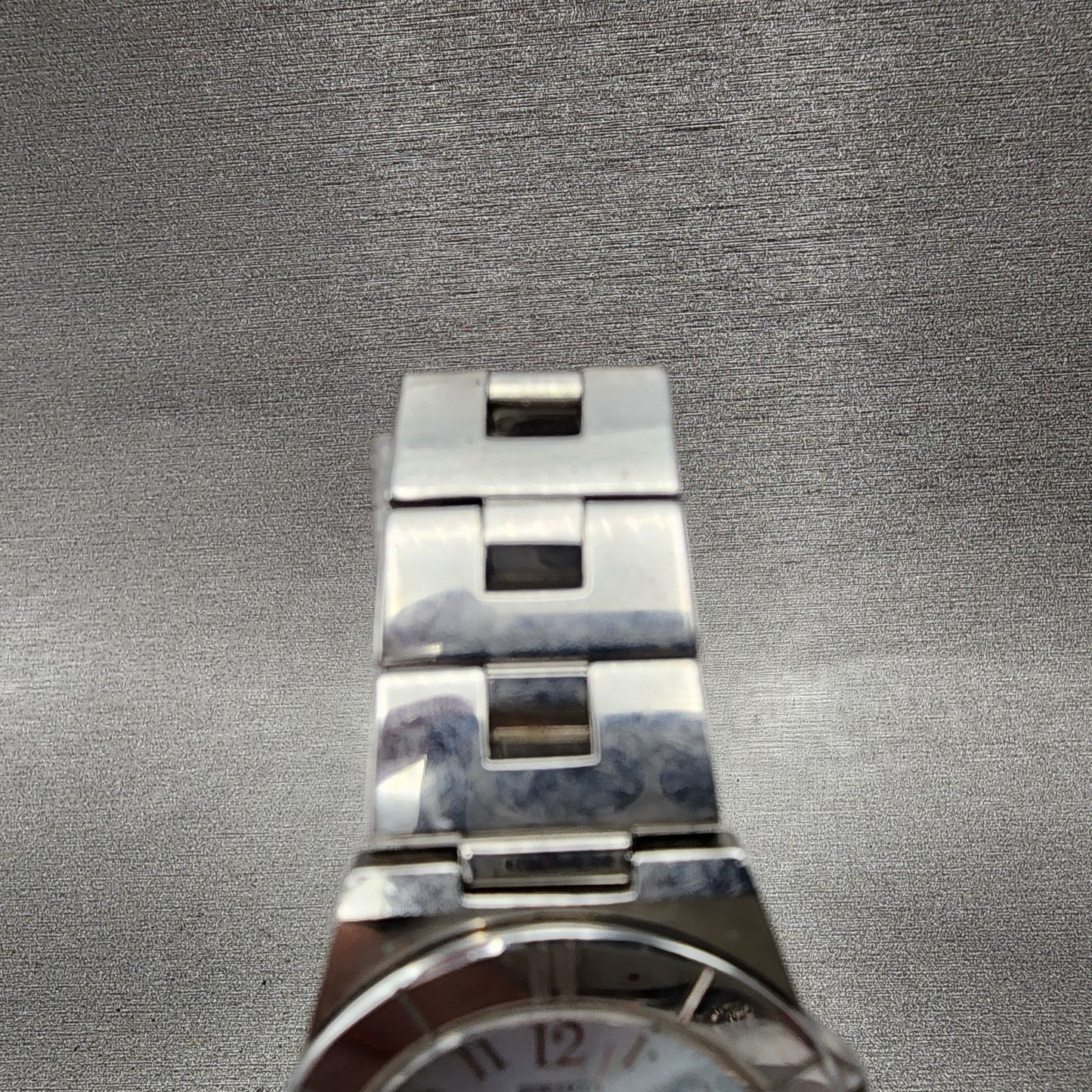 Seiko Watch Women 28mm Blue Dial Silver Tone Date 7N820620 Lukia  New Battery4