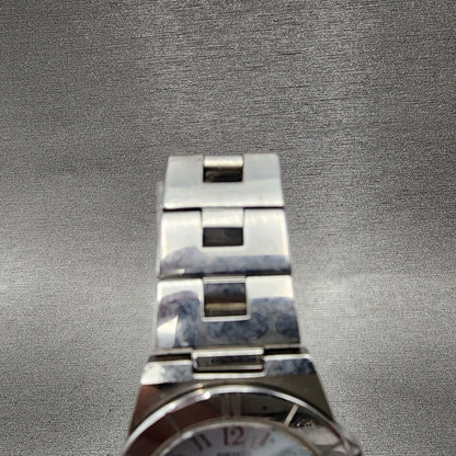 Seiko Watch Women 28mm Blue Dial Silver Tone Date 7N820620 Lukia  New Battery4