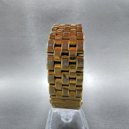 Citizen Tank Watch Men 27mm Champagne Dial Gold Tone Rectangle New Battery