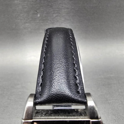 Citizen Eco-Drive Chronograph Watch Men 32mm Black Dial Titanium Date Runs4