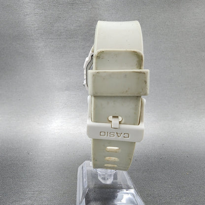 Casio W215H Watch Men 40mm Digital White Tone Alarm Chrono New Battery7