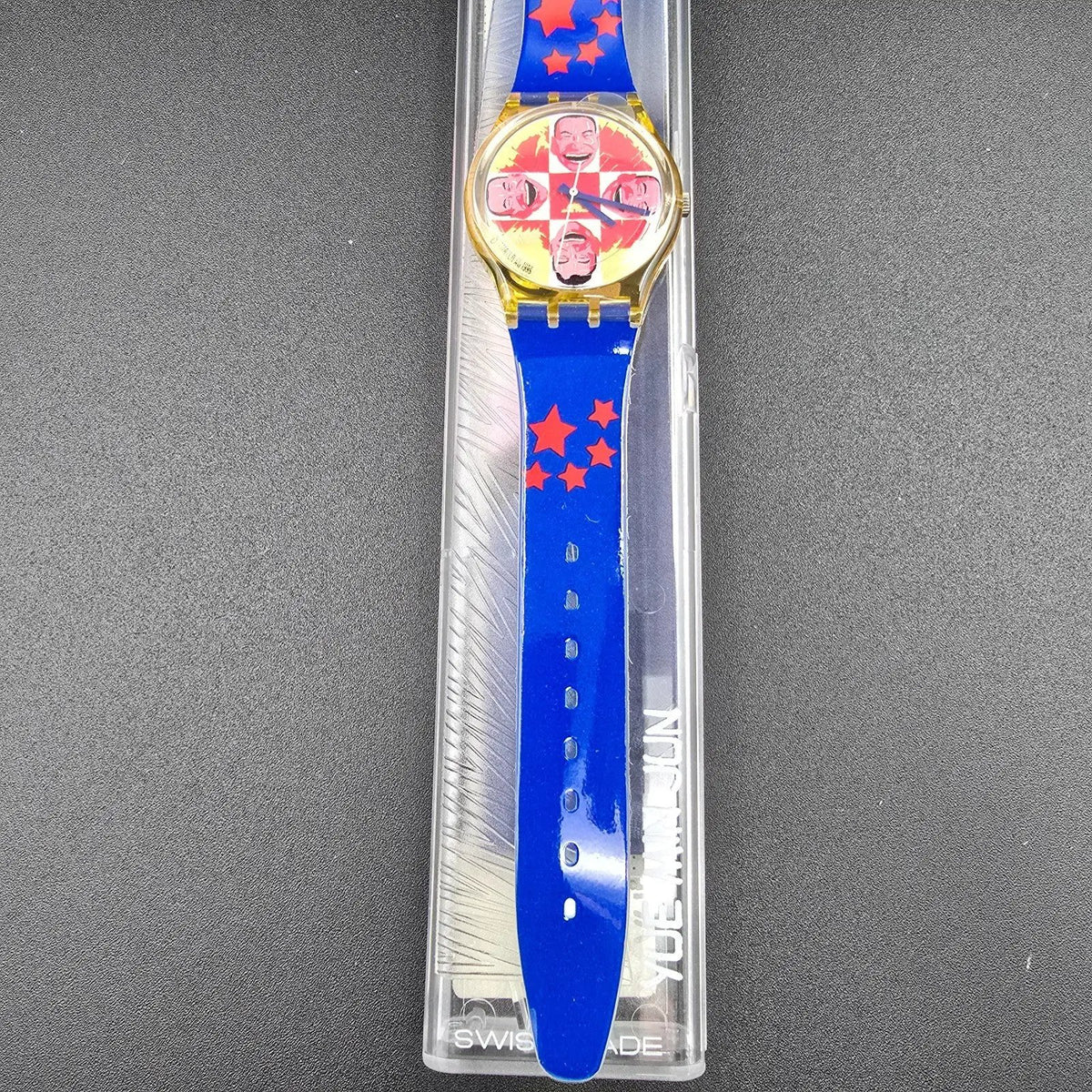 Swatch Artist Series 1996 Boxed Set of 6 Watches Men 34mm New Battery NOS Spring8