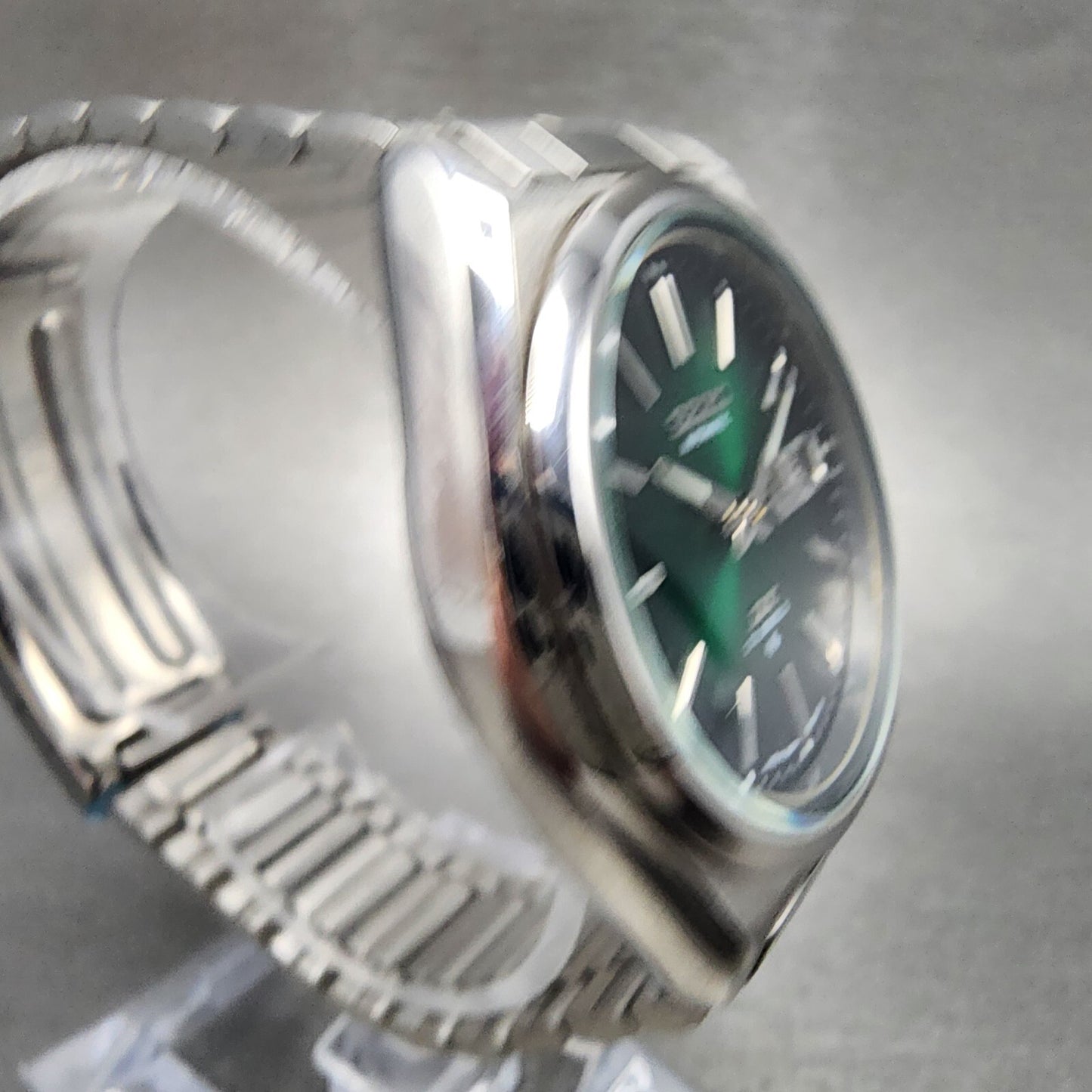 Seiko DX Automatic Watch Men 37mm Green Dial Steel Daydate 70098762 Runs3