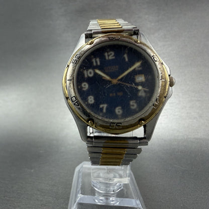 Citizen Watch Men 39mm Blue Dial Two Tone Date Round 2510-S72692 PARTS6