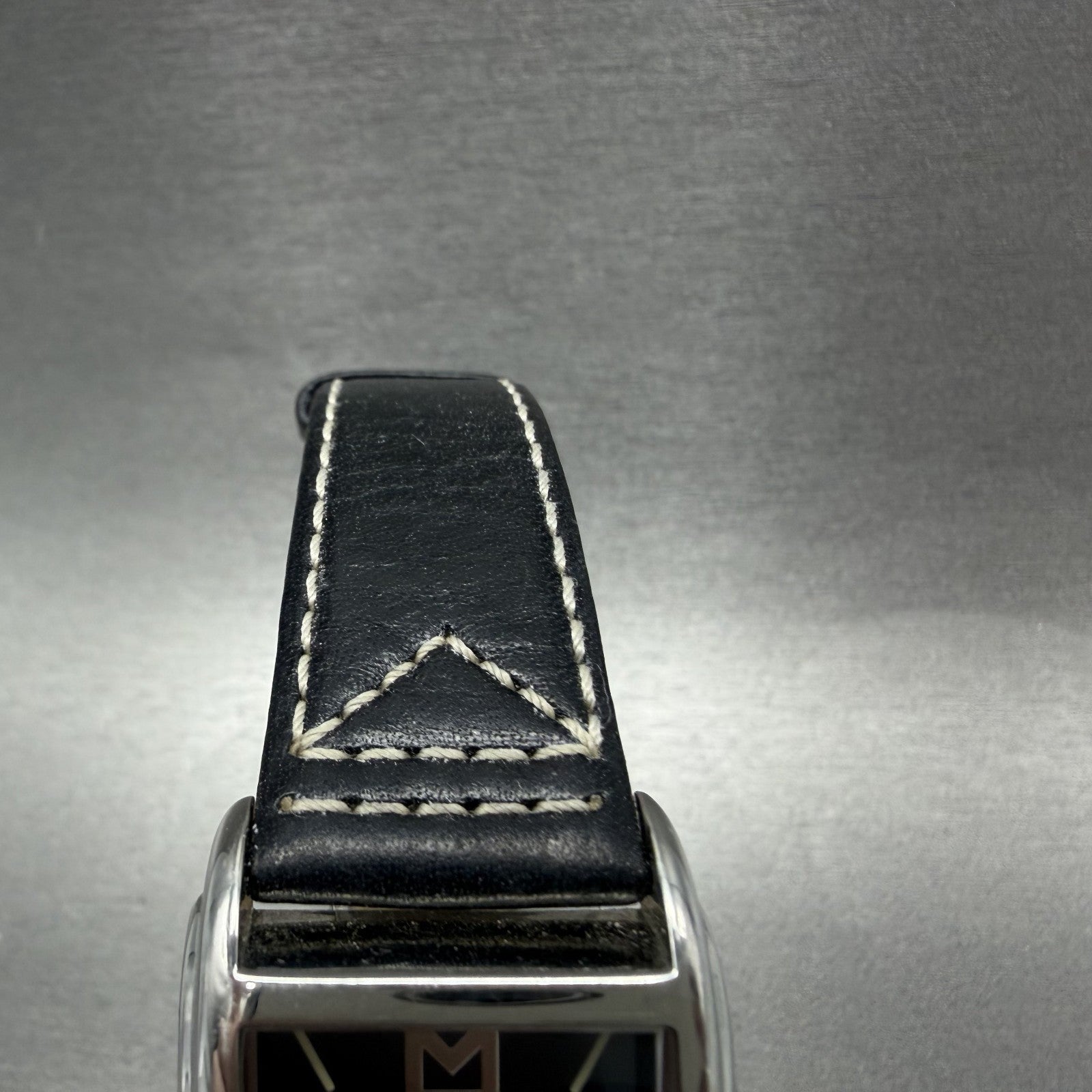 Michael Kors Watch Women 27mm Black Dial Silver Tone Rectangle MK6011 New Batt4
