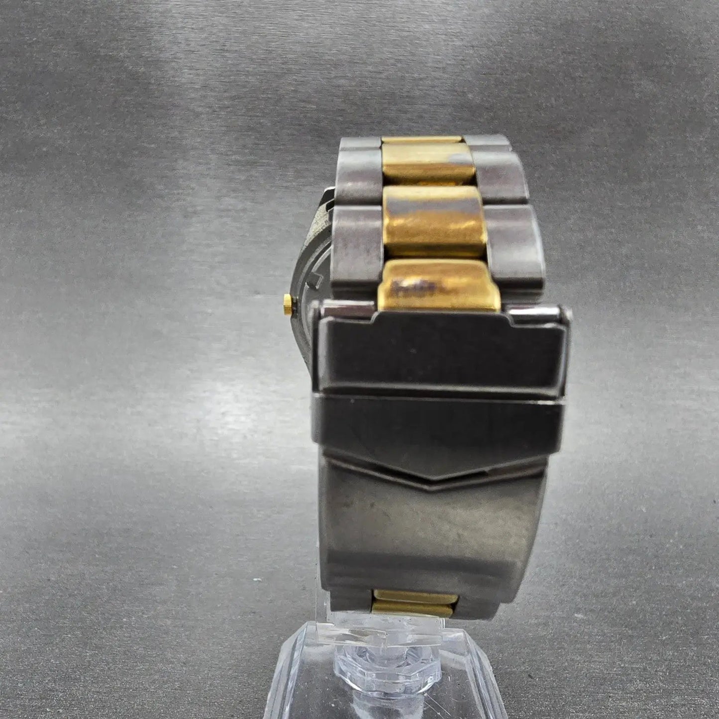 Seiko SQ President Watch Men 36mm Silver Dial Two Tone Daydate 5H23-8020 PARTS9