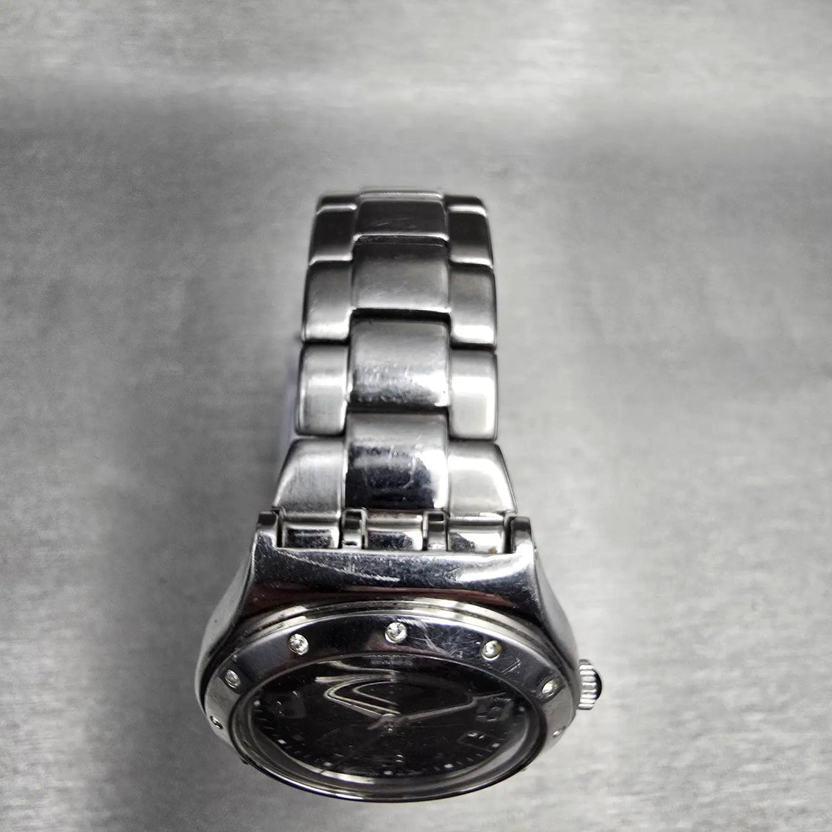 Swatch Her Tender Black Watch Women 33mm Black Dial Silver Tone YLS433G New Batt4