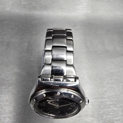 Swatch Her Tender Black Watch Women 33mm Black Dial Silver Tone YLS433G New Batt4