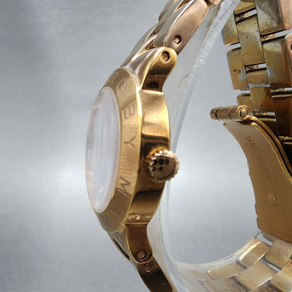 Marc By Marc Jacobs Mini Amy Watch Women 26mm White Dial Rose Gold Tone New Batt2