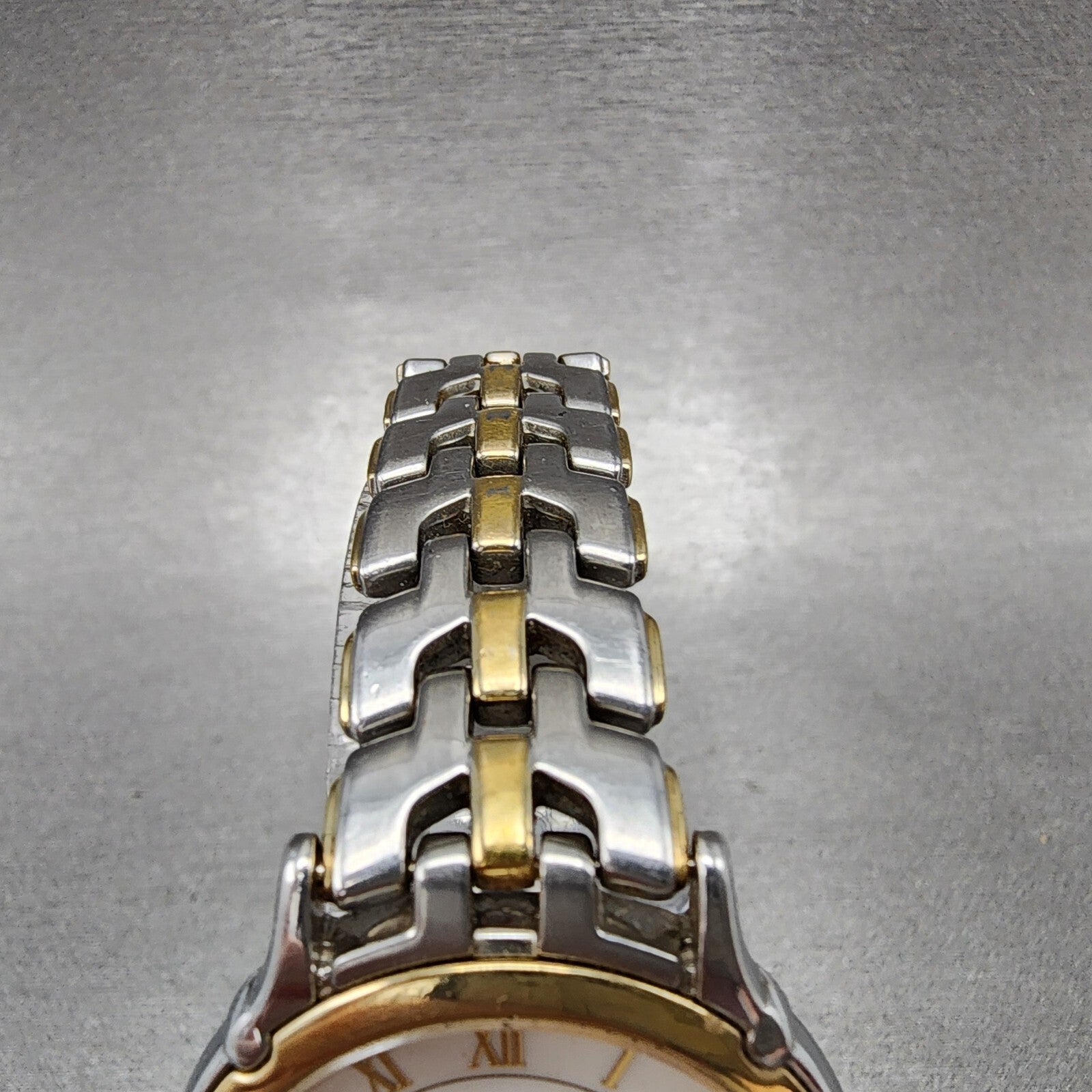 Seiko Dolce Watch Men 32mm White Dial Two Tone 8j416070 New Battery READ!!!4