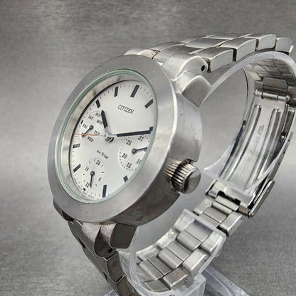 Citizen Watch Women 31mm White Dial Stainless Steel Daydate Round New Battery2