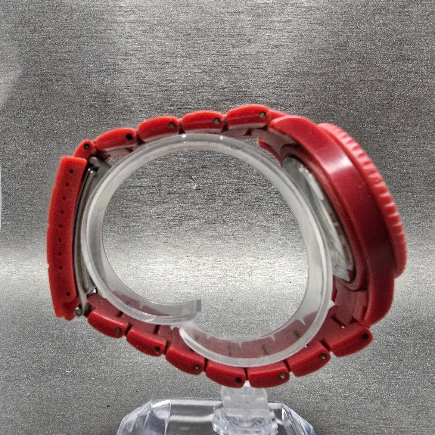 Invicta Angel Dive Watch Women 39mm White Dial Red Tone Date 1215 New Battery7