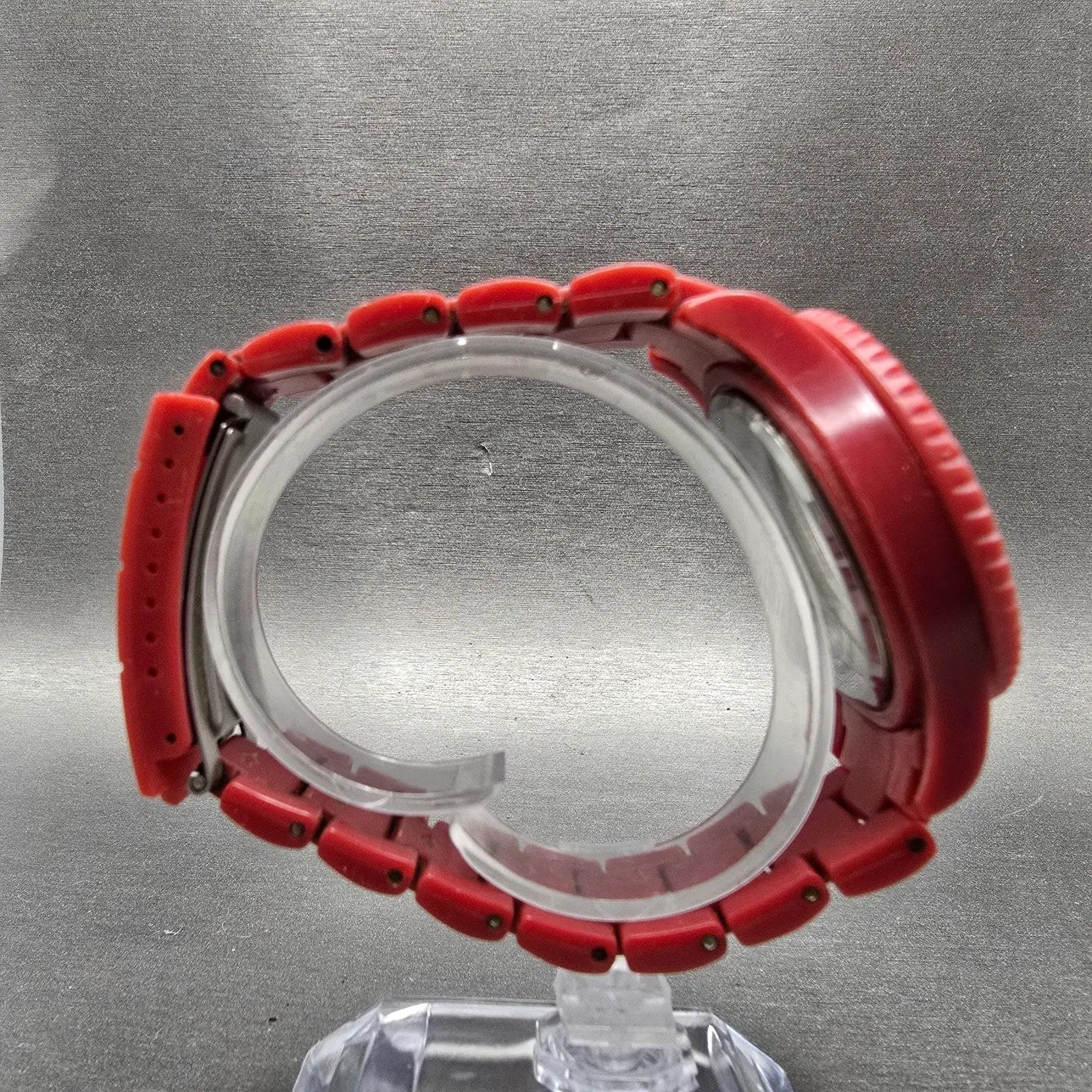 Invicta Angel Dive Watch Women 39mm White Dial Red Tone Date 1215 New Battery7
