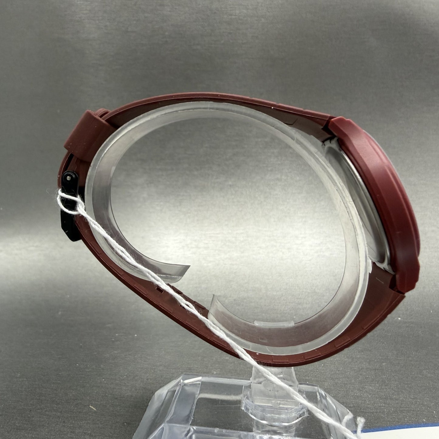 Casio MQ-24 Watch Men 34mm Black Dial Red Tone Round Resin Plastic8