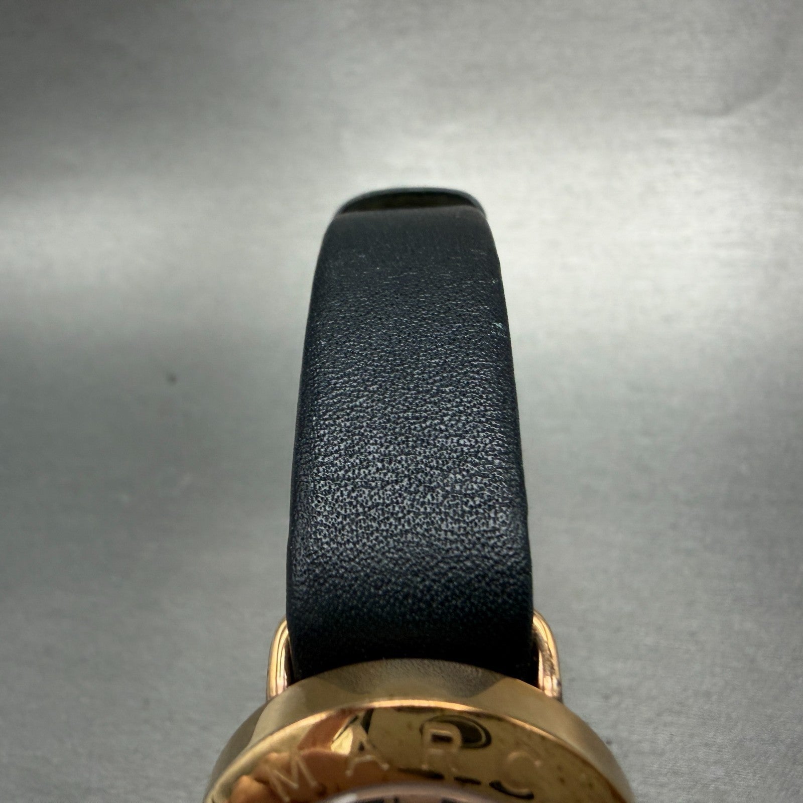 Marc Jacobs Mini Amy Watch Women 26mm Black Dial Rose Gold Tone MBM1227 New Batt4