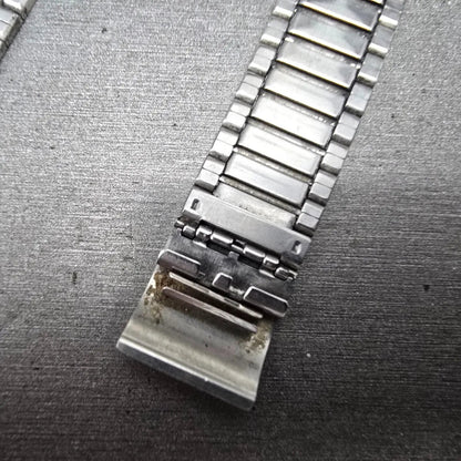 Seiko Bracelet 10mm Stainless Steel Gold Tone Vintage Japan Z42110