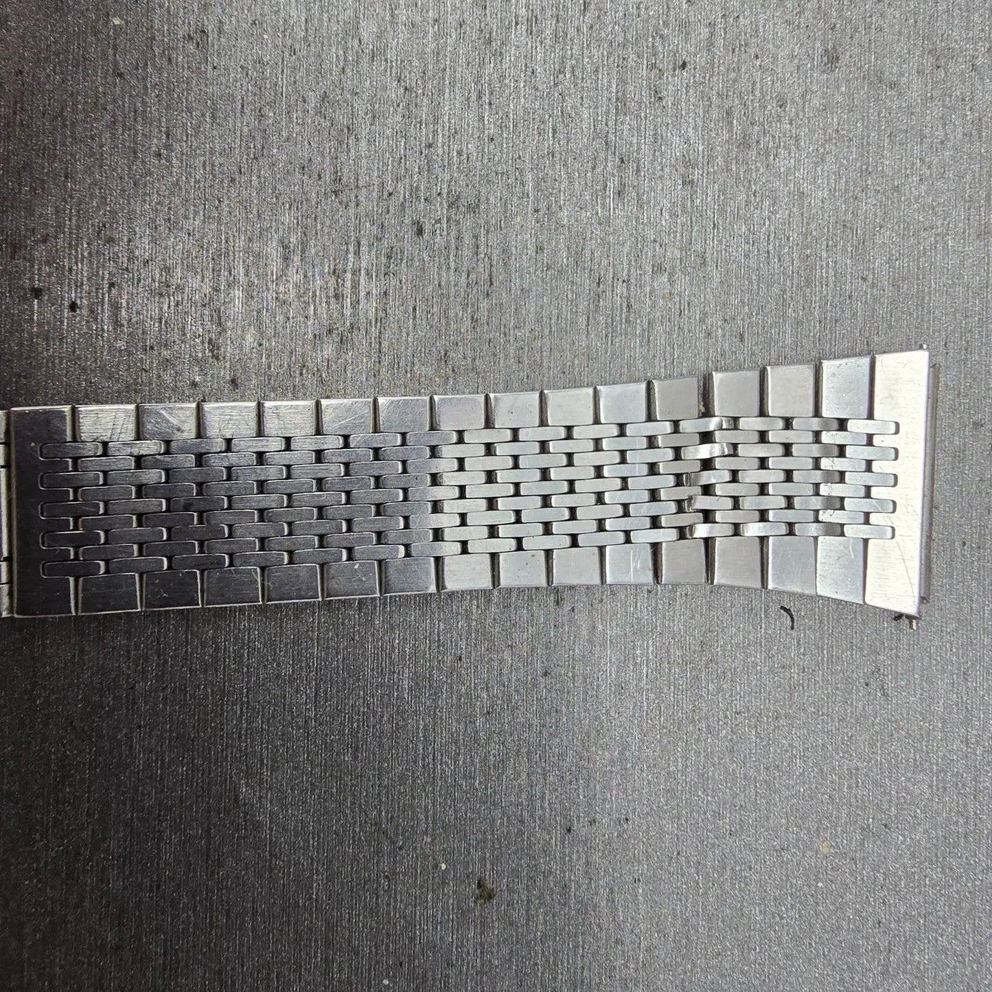 Seiko Bracelet 19mm Stainless Steel Silver Tone Vintage LA07A Japan READ!!!!!!!13