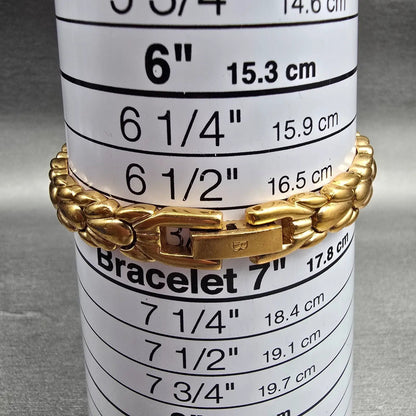 Bulova Watch Women 17mm Gold Dial Gold Diamond Oval 97P68 New Battery JP9