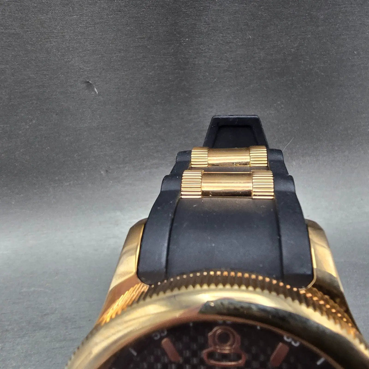 Invicta Russian Diver Watch Men 51mm Black Dial Rose Gold 1972 New Battery4