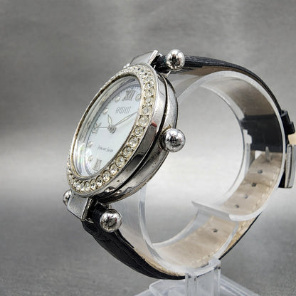 Ecclissi Watch Women 32mm MOP Dial Sterling Silver Round 22340 New Battery6