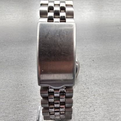 Seiko Silver Wave Watch Men 36mm Silver Dial Daydate Round 3229-8000 New Battery7