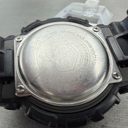 Casio G-Shock GA-110 Watch Men 51mm Ana Digi Black Alarm Chrono New Battery AJIK9
