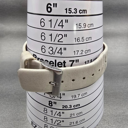 Skagen Watch Women 32mm MOP Dial Silver Tone Gemmed C644LSLW1 New Battery9