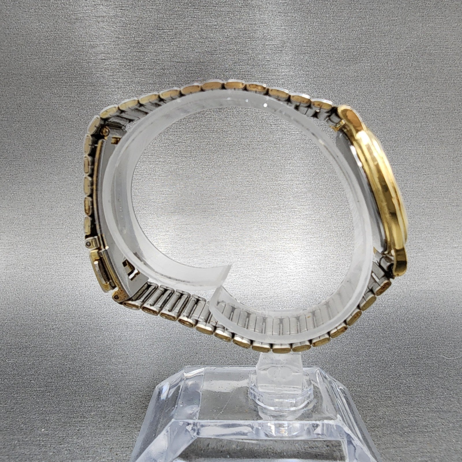 Seiko Dolce Watch Men 32mm Champagne Dial Gold Tone 5s216011 New Battery READ!!8