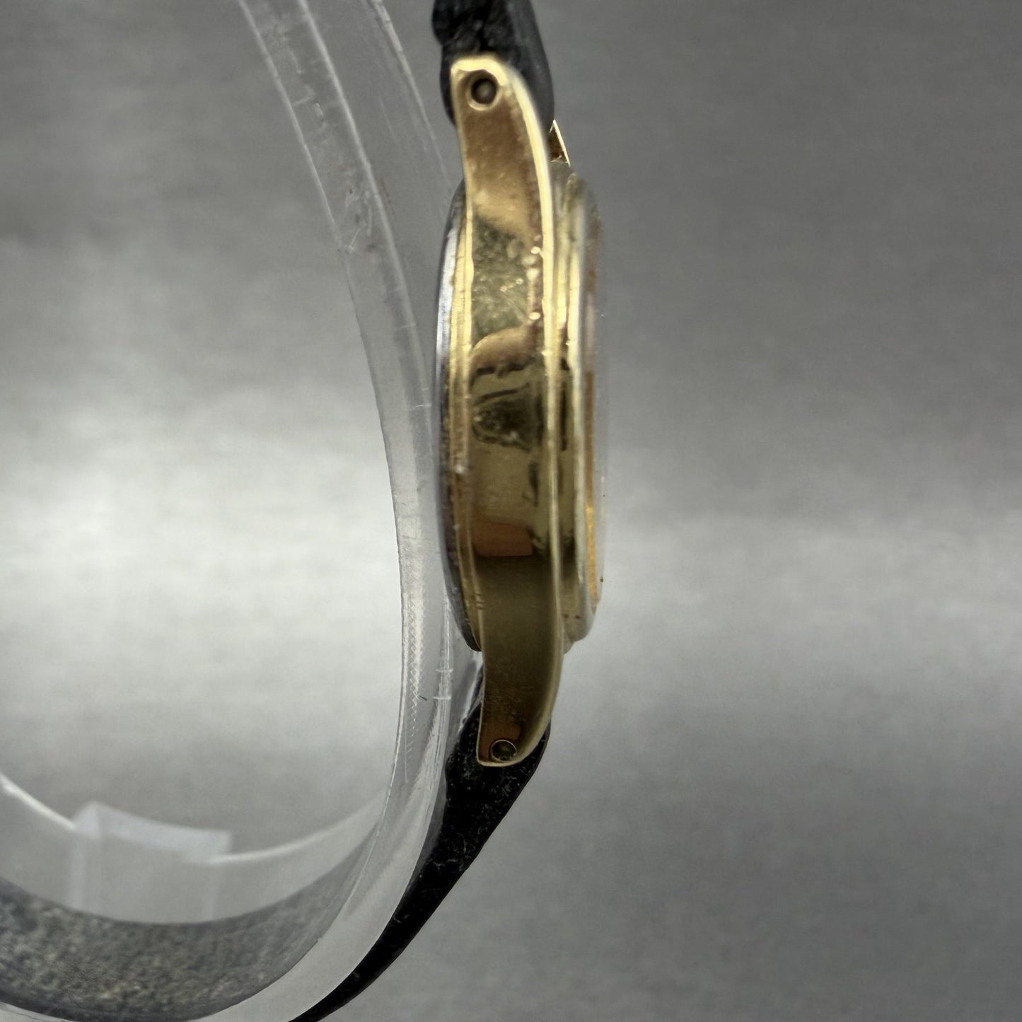 Seiko Mickey Mouse Watch Women 19mm Champagne Dial Gold Tone 2p200089 New Batt3