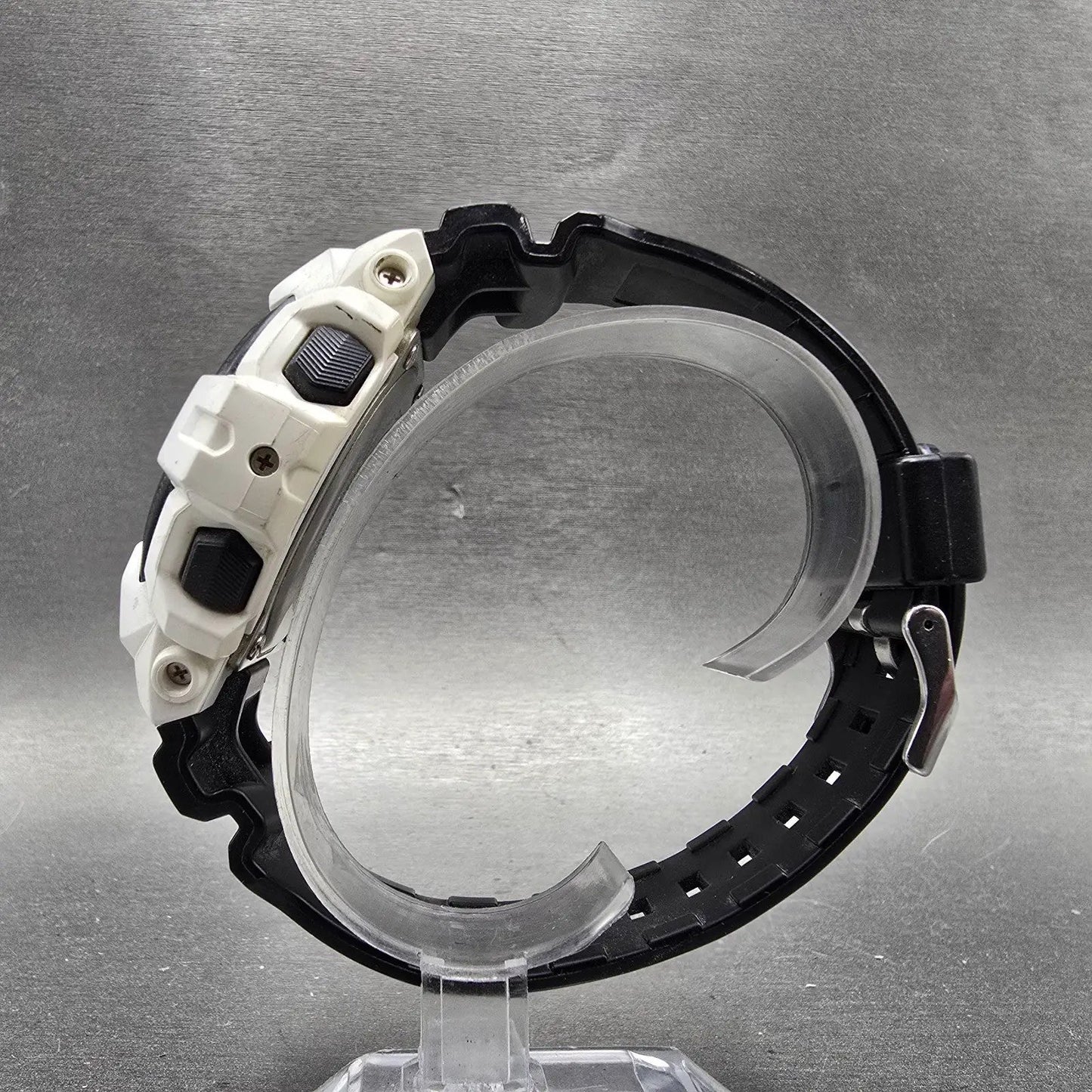 Casio G-Shock GWX-8900B Watch Men 53mm White Black Alarm Chronograph Solar Runs6