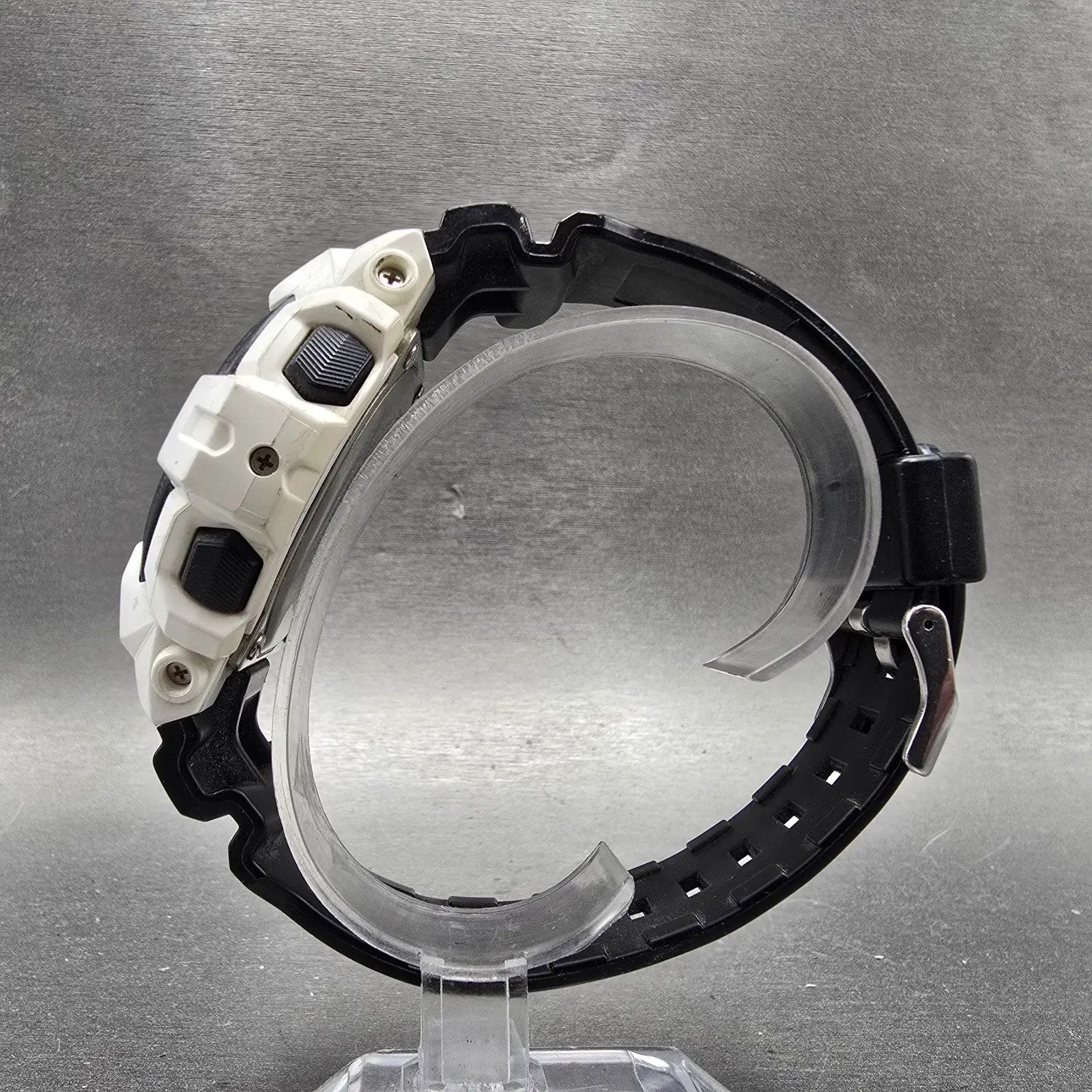 Casio G-Shock GWX-8900B Watch Men 53mm White Black Alarm Chronograph Solar Runs6
