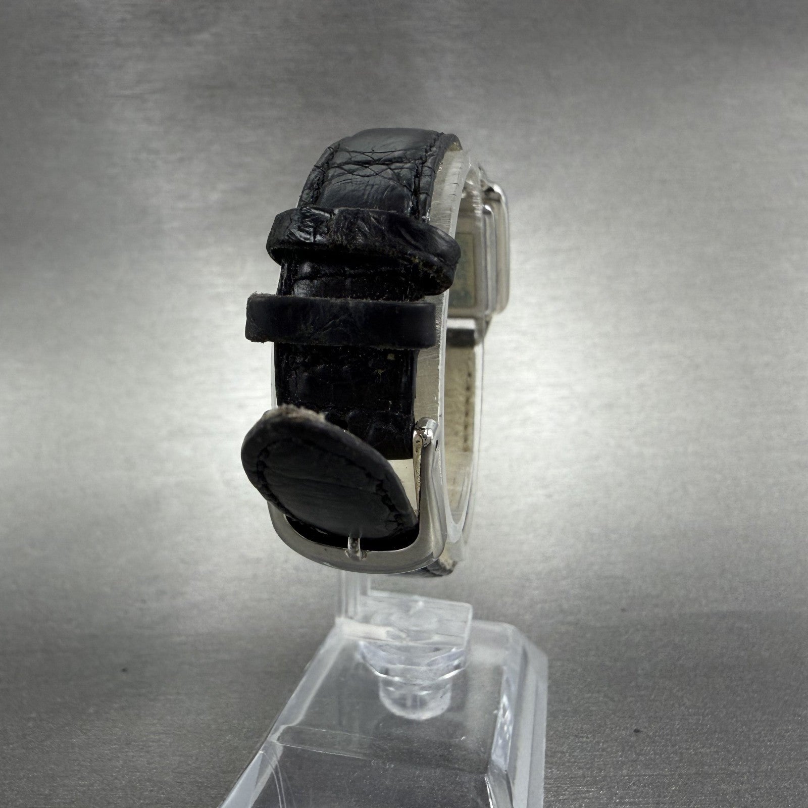 Seiko Noie Watch Women 23mm White Dial Silver Tone Square 1F21-5020 New Battery7