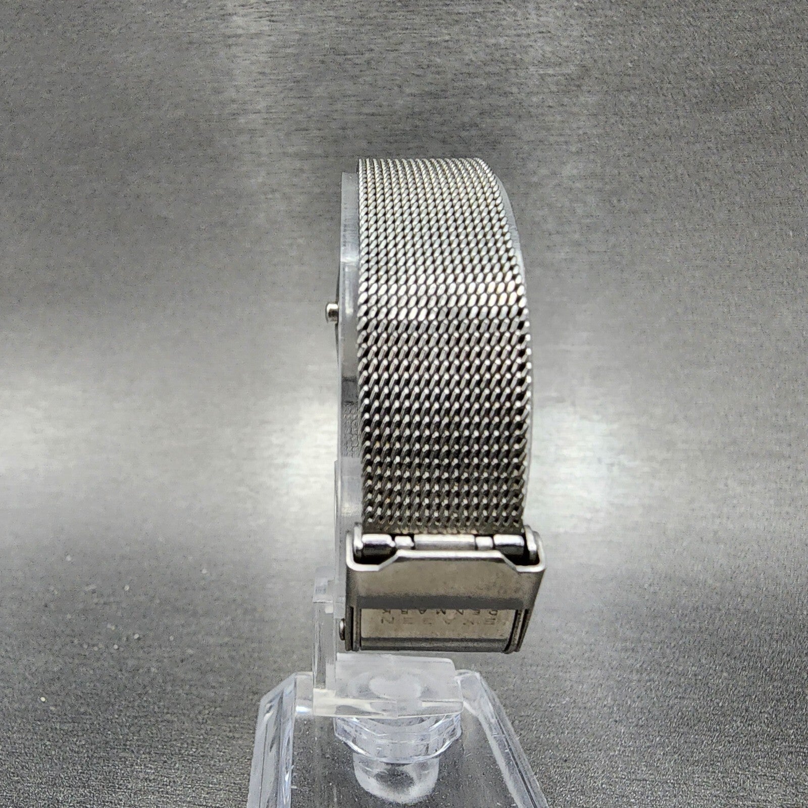 Skagen Watch Women 16mm MOP Dial Silver Tone Rectangle 271SSSPMPD New battery7
