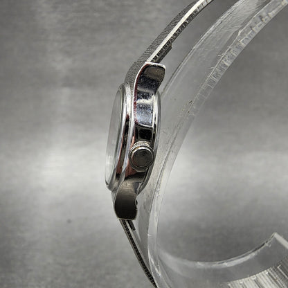 Citizen CQ Watch Women 17  White Dial Silver Tone Oval 3220S09532 New Battery2