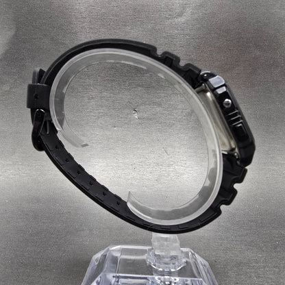 Casio W-50U World Time Watch Men 32mm Black Alarm Chronograph New Battery VTG8