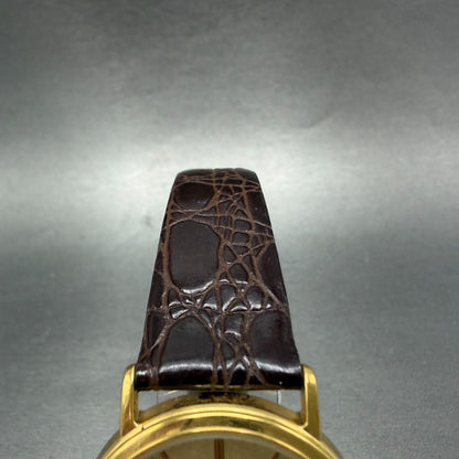 Citizen Coca Cola Watch Unisex 32mm Gold Dial Gold Tone Round New Battery4