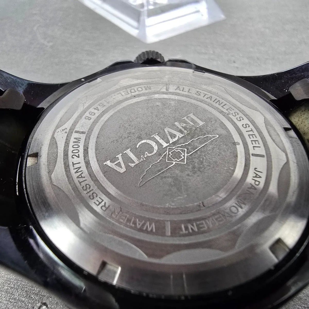 Invicta Pro Diver Watch Men 47mm Brown Dial Black Date Round 15498 New Battery9