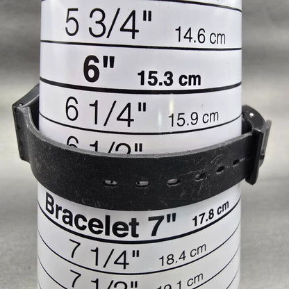 Swatch SOMETHING NEW Watch Women 25mm White Dial Black Case Round LB153 New Batt9