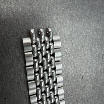 Seiko Beads Of Rice Bracelet 18mm Stainless Steel Japan Vintage NO ENDLINKS1